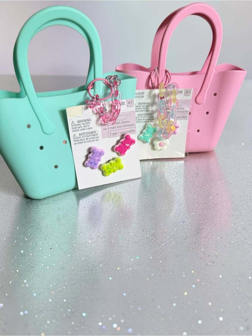 Creatology Mini Purses with Charms NWT